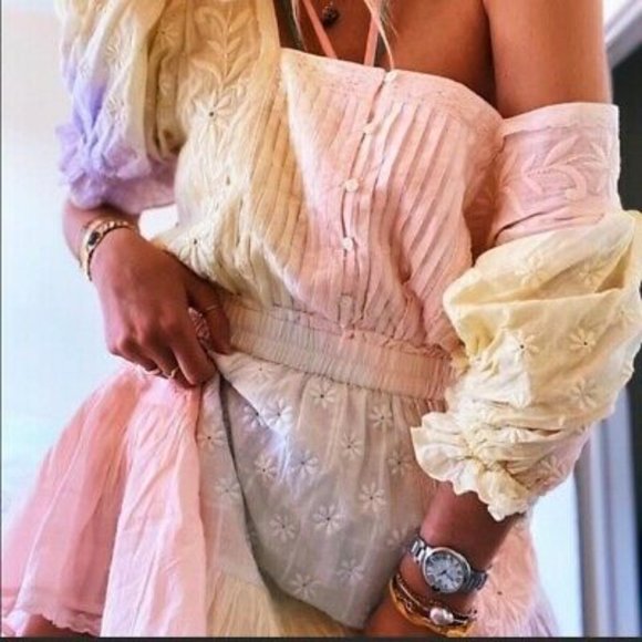 LoveShackFancy Dresses & Skirts - LoveShackFancy Tomasina embroidered dress multi S